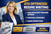 write ats optimized resume that passes applicant tracking systems
