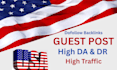 create dofollow backlink guest post in high DR da