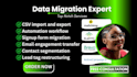migrate email klaviyo mailchimp brevo activecampaign CRM mailerlite convertkit