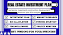 write real estate investment construction development business plan ROI analysis
