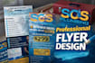 do creative and attractive flyer design