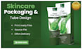 design tube packaging or sleeve packaging for skincare products