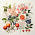 paint watercolor flowers and botanical illustrations