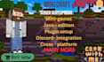 professionally develop your minecraft server