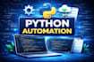 write python scripts for automation data processing and for tasks