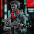 transform your photo into cyberpunk realistic robot cyborg