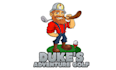 create a beloved mining logo for a miniature golf course