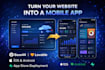 convert lovable or base44 website to ios and android app with capacitor