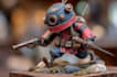 creat 3d print and paint anime figure warhammer