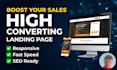 design a high converting landing page