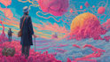 cerate a psychedelic surrealistic art for you