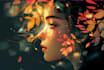 create a beautiful digital illustration