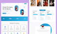 design modern education, e learning , lms  and mobile app