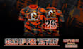 design esports jersey or sportswear sublimation design