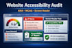 audit screen reader accessibility and wcag compliance
