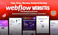 design redesign webflow website framer website figma to webflow figma to framer