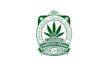 create a clean and modern cannabis logo