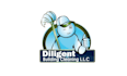 design mascot diligent building cleaning logo