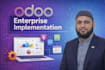 provide odoo enterprise consulting services, implementation, and custom solution
