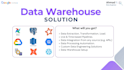 build data warehouse on redshift, bigquery, postgres