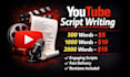 write engaging youtube documentary scripts