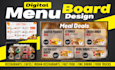 design restaurant TV menu board and digital screen menu