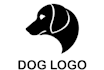 create graceful and fantastic dog logo design