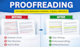 proofread and edit your document professionally