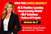 do deep learning machine learning nlp python projects