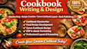 ghostwrite canva cookbook layout design, food recipe or book publishing