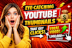 design a professional youtube thumbnail that gets clicks