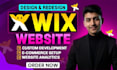 build wix website design, wix website redesign, wix ecommerce, wix studio