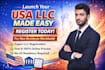 register US llc for non US residents with ein