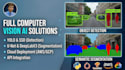 create a full computer vision ai solution with API and cloud integration