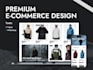 create an ecommerce website UI UX design in figma