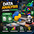 do professional data analysis and visualization using python pandas and machine