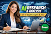deliver professional ai research insights