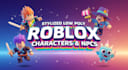 design stylized low poly roblox characters and npcs