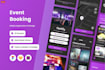 develop event booking app hotel booking app event booking ticket app