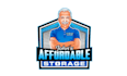 make an older white mascot logo for a self storage business