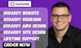godaddy airo website design godaddy website redesign godaddy website design
