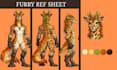furry ref sheet fursona ref sheet furry reference sheet anthro nsfw character oc