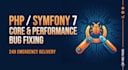 fix symfony bugs, PHP errors or performance issues in 24h