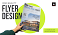 do custom flyer and postcard design business flyers and canva designs