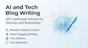 write website copy and product descriptions for tech businesses