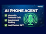 build an ai voice agent for calls and appointment booking