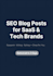 write high quality saas and tech blog content