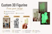 design a 3d figurine from your image
