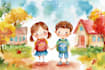 create children book illustration and formatting