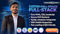 build a professional PHP website with contact form